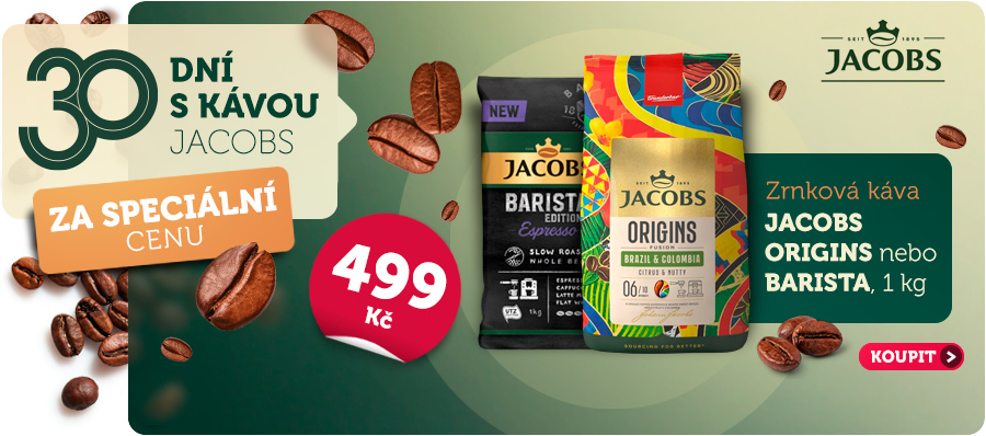 Měsíc s kávou Jacobs