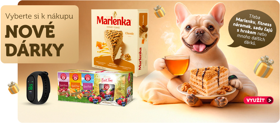 Nové dárky k nákupu