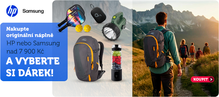 Náplně HP a Samsung + DÁREK