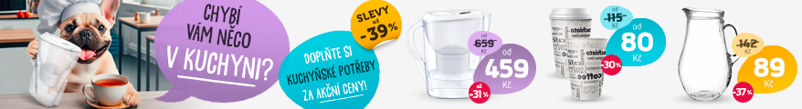 Kuchyňské potřeby se SLEVOU až 39%