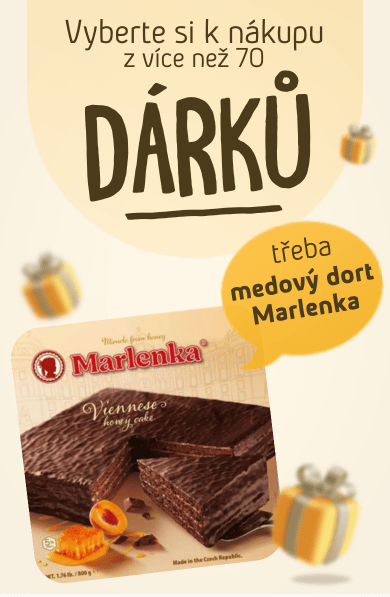 Vyberte si DÁREK k objednávce!