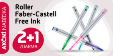 Roller Faber-Castel - 2+1 ZDARMA