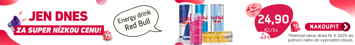 JEN DNES - Redbull - 43 %