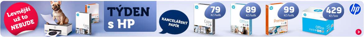 Týden s papírem HP