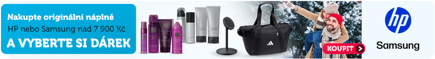 Dárek za nákup náplní HP a Samsung